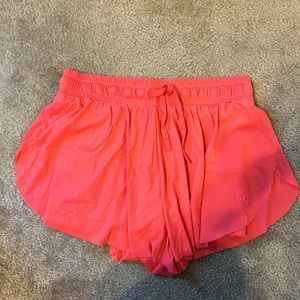 Joylab workout shorts coral